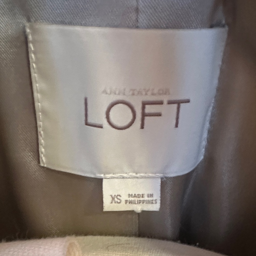 LOFT Brown Leopard Teddy Jacket - image 3